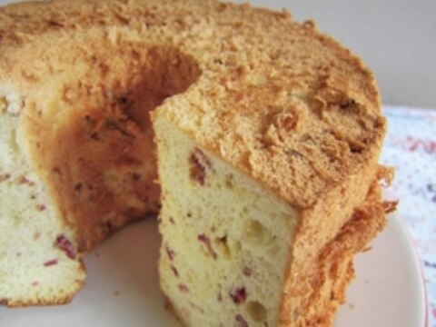 ノンオイル いちごとホワイトチョコのシフォン レシピ 作り方 By Cafemama 楽天レシピ ノンオイル いちごとホワイトチョコのシフォン レシピ 作り方 By Cafemama 楽天レシピ